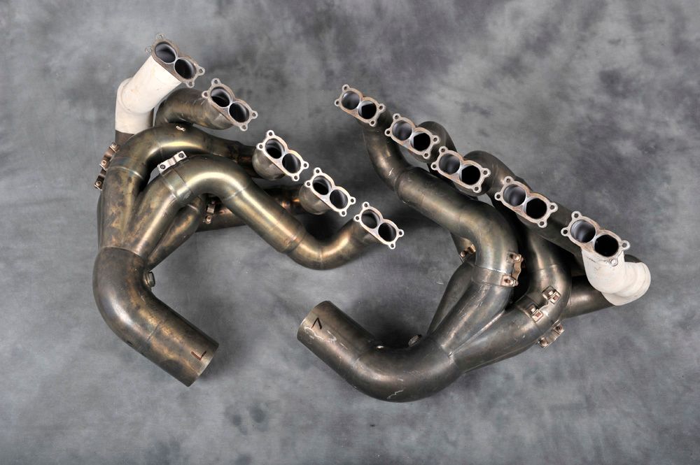 E004 COSWORTH V10 F1 EXHAUST SYSTEM JAGUAR RACING R5 SET L F1247