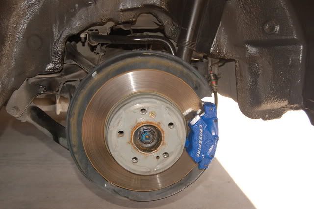 Chrysler crossfire brake rotors