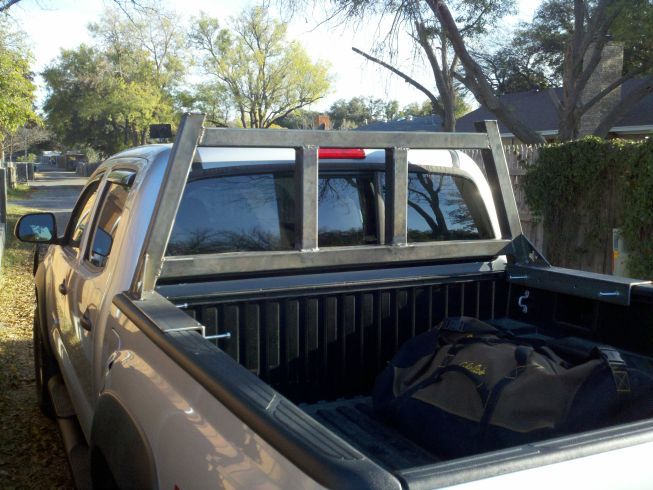 tacoma headache rack build