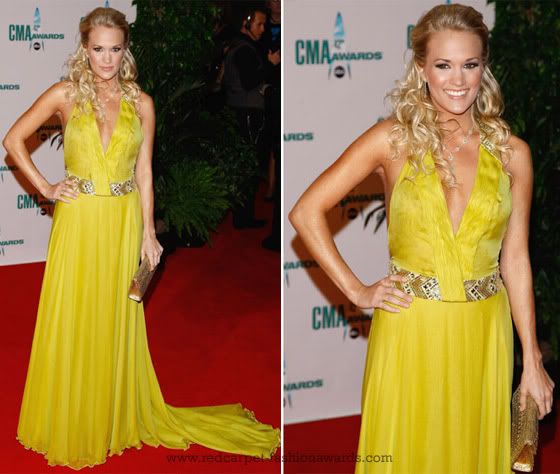 Carrie Underwood#39;s yellow