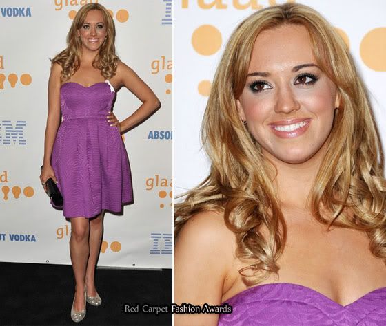 andrea bowen red hair. Andrea Bowen for once looks