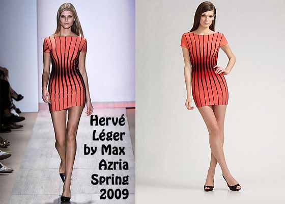 hervé léger dress