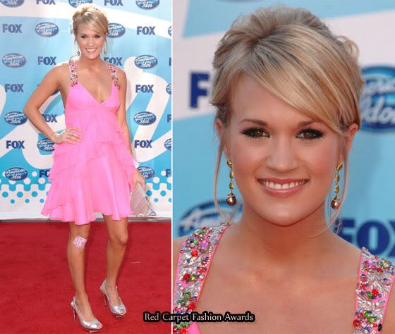 Carrie Underwood matches a