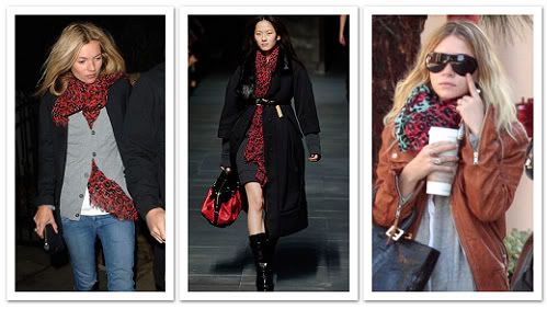 2007&#39;s Must Have Celebrity Accessory - The Louis Vuitton Leopard Scarf - Red Carpet Fashion Awards