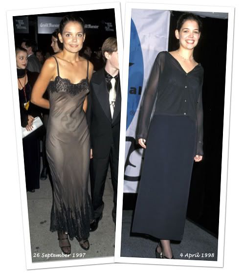 The first time we saw Katie Holmes was at the 35th New York Film Festival 