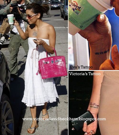 Bears a strong resemblance to the new tattoo Victoria showed off on back in 