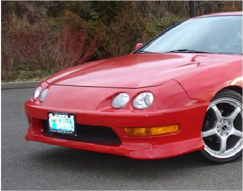 Acura Integra on San Francisco United States Front And Rear Urethane Lips Honda Acura