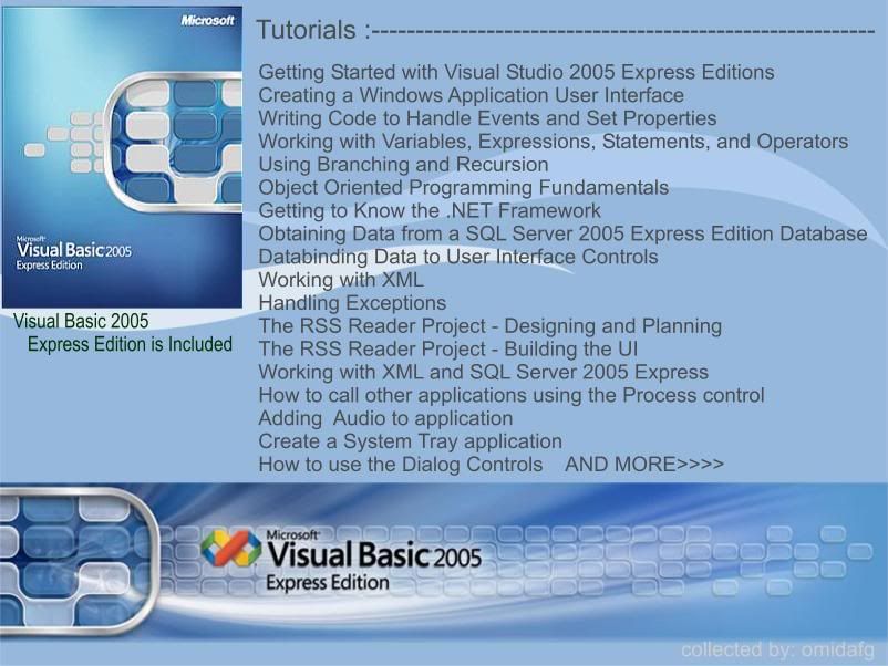 Microsoft Visual Basic 2005 Express With Tutorials
