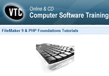 VTC FileMaker 9 And PHP Foundations