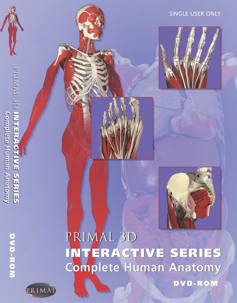 Complete Human Anatomy Primal 3D Interactive Series (9 CD-ROMs)