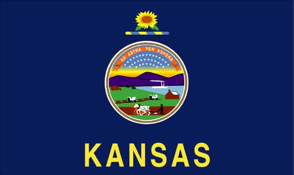 Kansas+state+flag X kansas