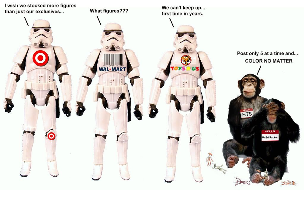 different kinds of stormtroopers