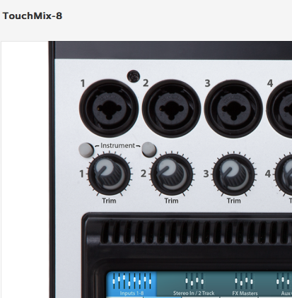 QSC Audio Forum • View topic - TM8 HiZ Inputs