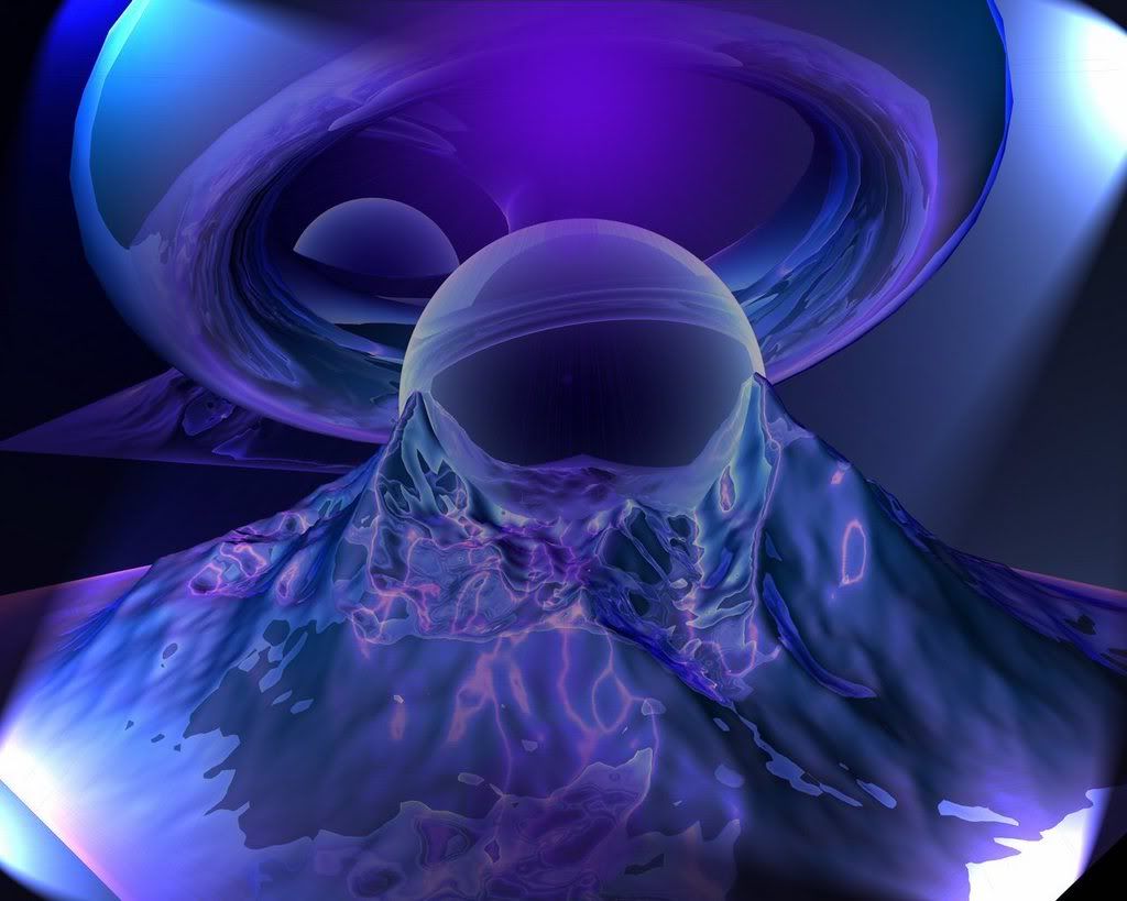 dark blue sphere