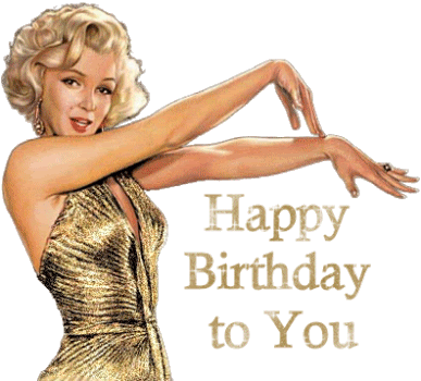 Marilyn Monroe Happy Birthday Pictures, Images and Photos