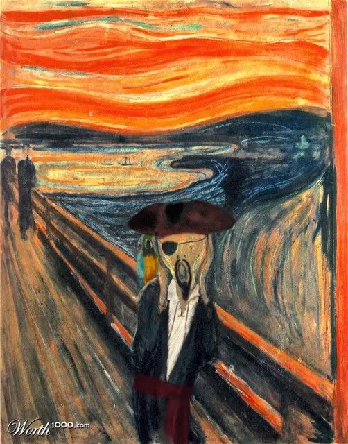 Pirate Scream by xpoc88