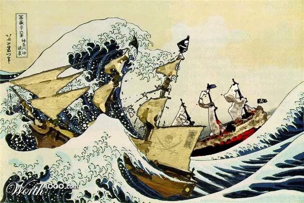 Pirates on the Sea of Japan by joyous