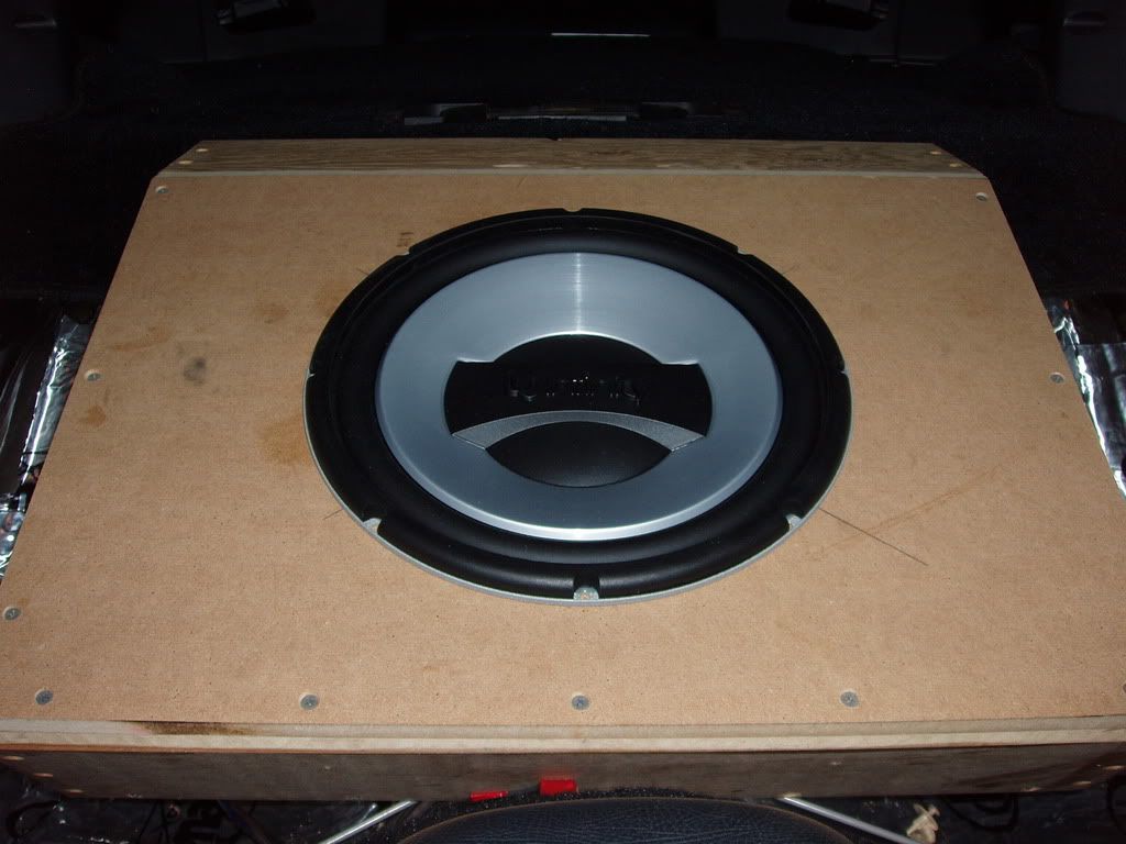 My Rear Seat Delete/Subwoofer Box....So far. Supra Forums