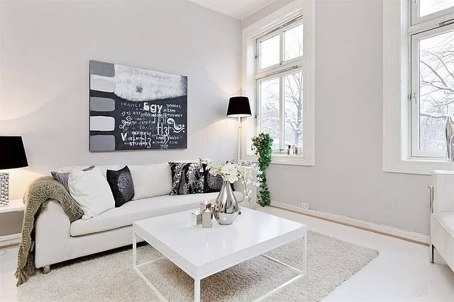 Comedor blanco y marron: ideas de comedor salon estilo ... Salon marron y blanco