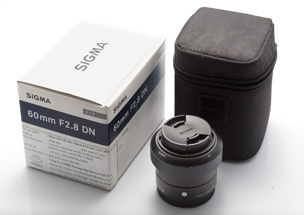 Bán lens Sigma ART 60/2.8 for NEX và Flash SB600 Nikon