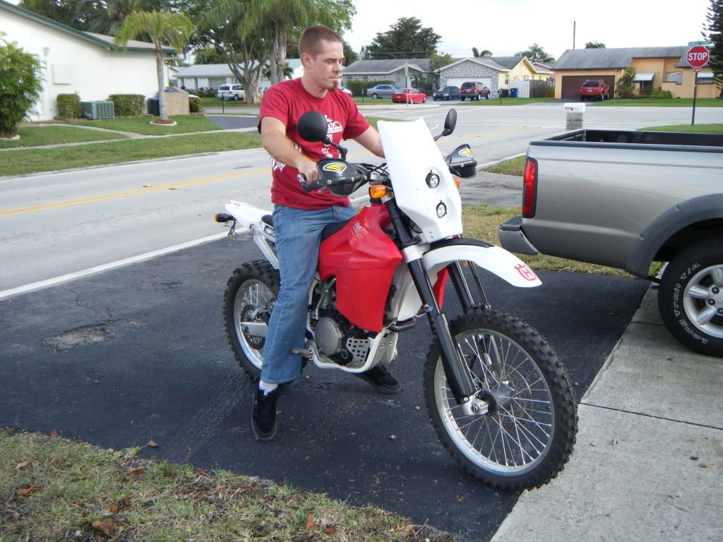 Honda xr650l lynx fairing #4