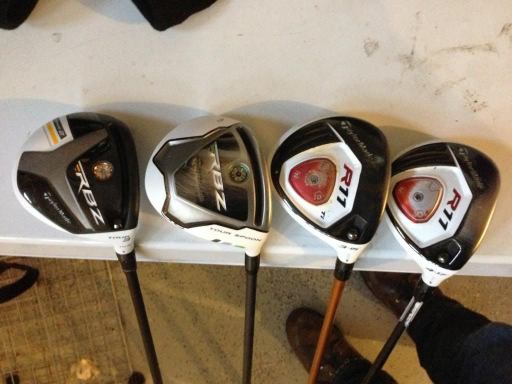 Rbz stage 2 14.5*/Rbz 13*/R11 Ti 15* / R11 4 wood