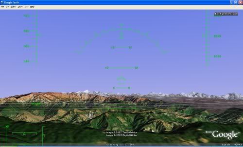 googleearth flight simulator 4d