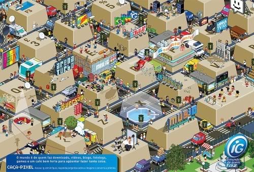 Imagem relacionada a A Cidade de Pixel do iG
