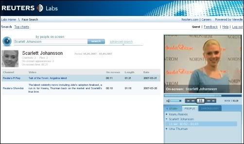 Imagem relacionada a Reuters desenvolve tecnologia de reconhecimento de rostos em vídeos