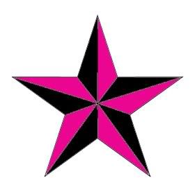 Pink Nautical Star