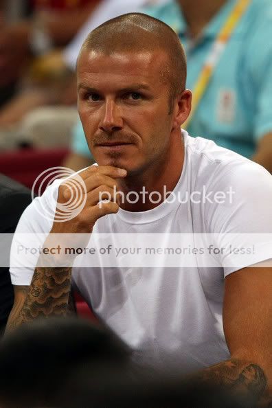Victoria Beckham Blog: David Beckham Watches The USA Basketball Team ...