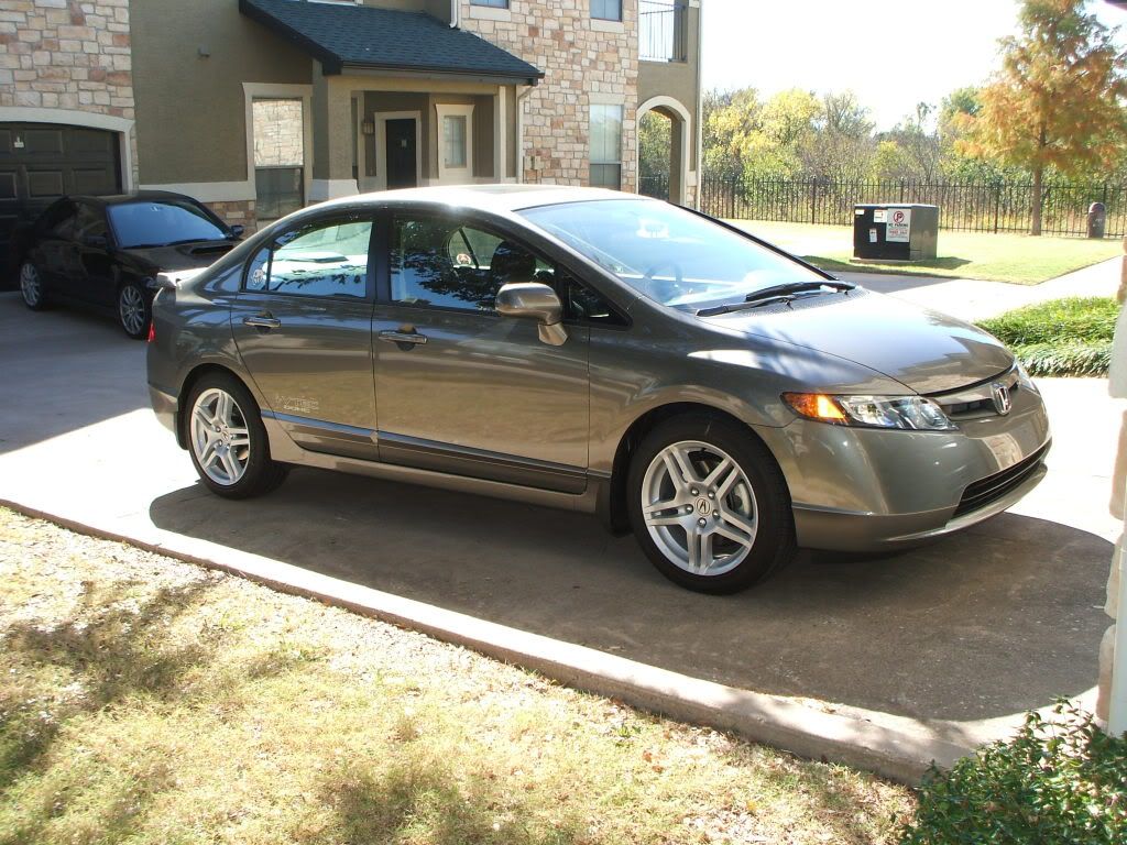 08 Acura TL rims on a GG FA5 - 8th Generation Honda Civic Forum