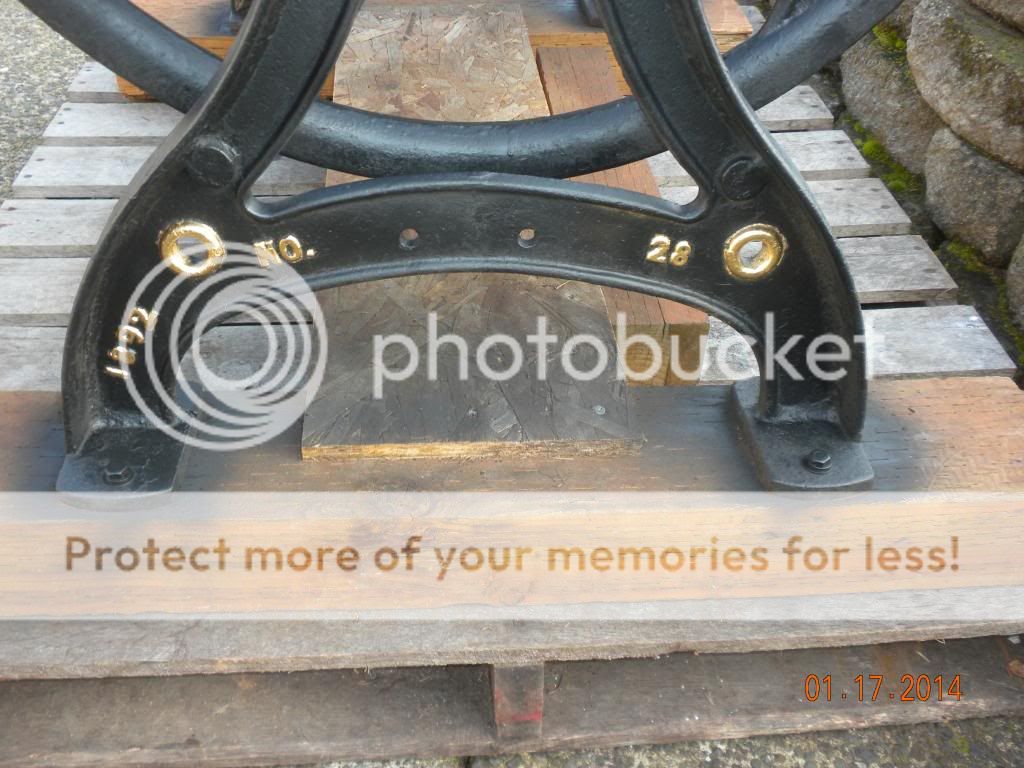 1892 Church School Bell 28" 122 Year Old Antique Cast Iron Cradle Yolk Wheel