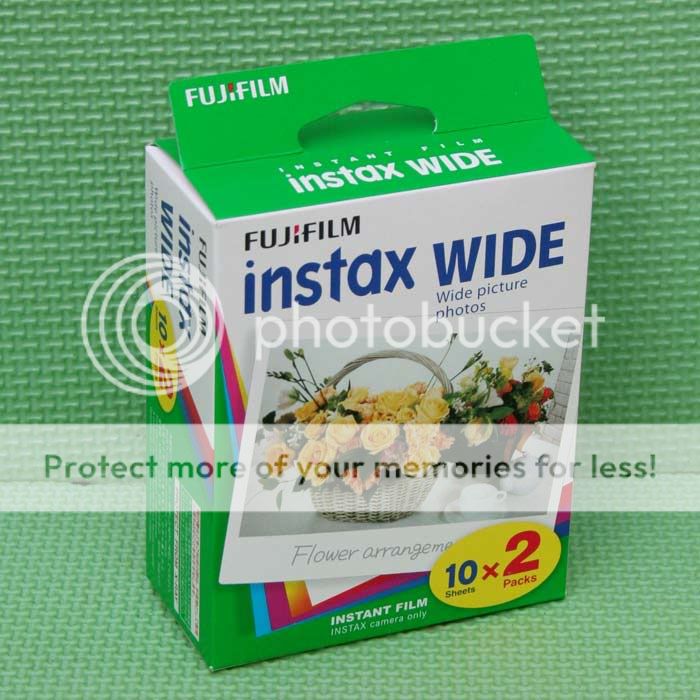 300filn FUJI instax 200 210 Instant Film Polaroid Wide 15p  