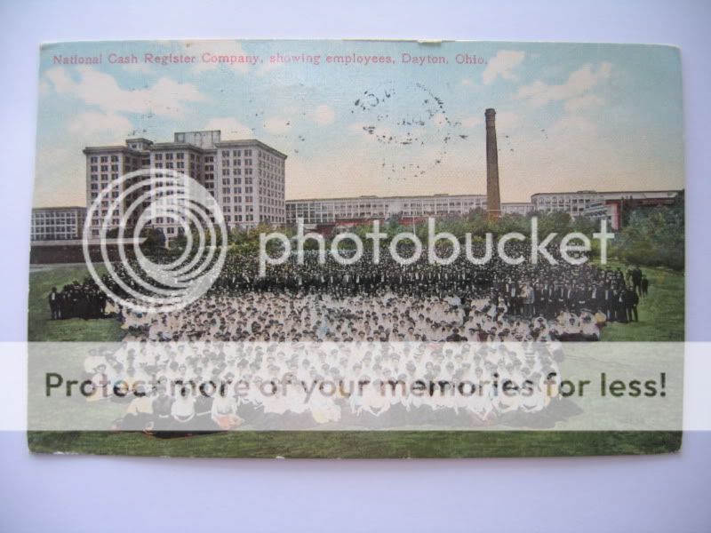 1911 National Cash Register Company employees photo Dayton Ohio NCR 