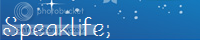 Speaklife; banner